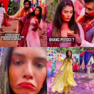 Mann Kee Awaaz Pratigya 2: Arhaan Behll, Pooja Gor groove to Bollywood Holi songs as they celebrate the festival desi style