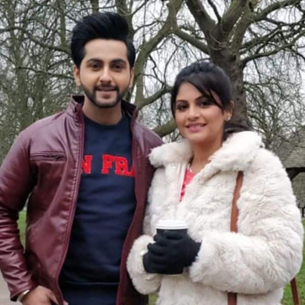 Megha Chakroborty with her partner