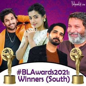 BollywoodLife.com Awards 2021 Winners: Allu Arjun, Rashmika Mandanna, Sushanth and more bag top honours in South films category