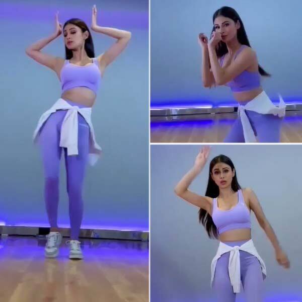 'पतली कमरिया' पर मौनी रॉय ने किया डांस