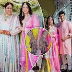 जयपुर में होगी JP Dutta और Bindiya Goswami की बेटी निधि की शादी, मेहंदी सेरेमनी में  Manish Malhotra ने लगाए चार चांद