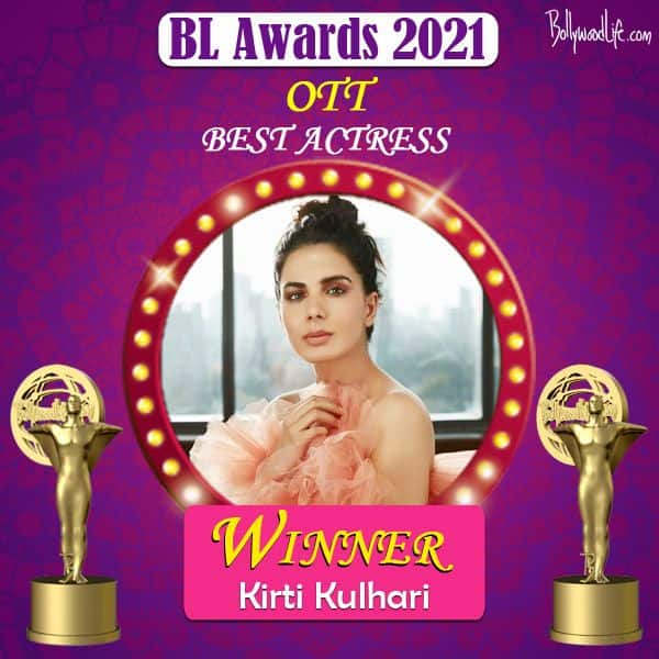 Best Actress – Kriti Kulhari (Four More Shots Please Season 2)