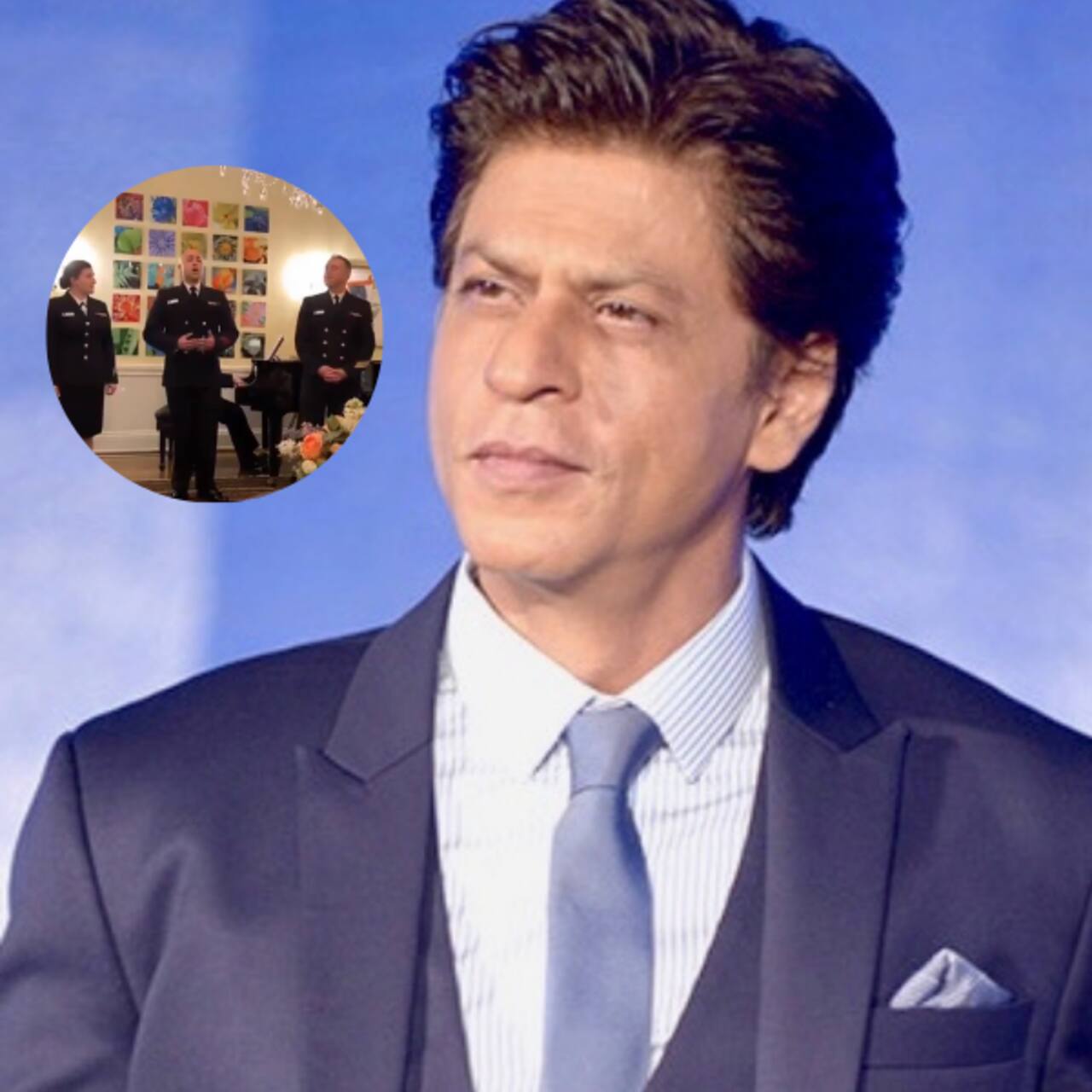 Shah Rukh Khan Reacts To Us Navy Personnel Singing Yeh Jo Des Hai Tera From Swades 2235