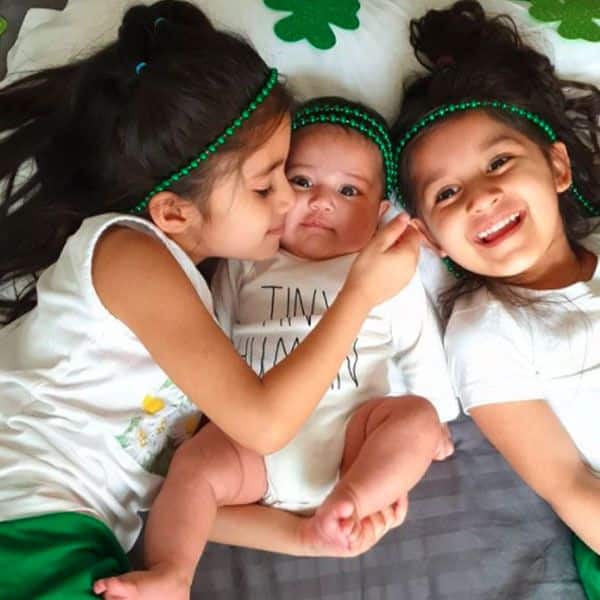 Karanvir Bohra and Teejay Sidhu's babies