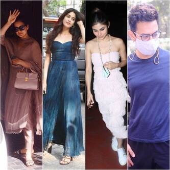 Spotting of the day: Kangana Ranaut, Janhvi Kapoor, Mouni Roy, Aamir Khan and more celebs caught in the camera