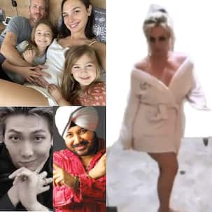 Week that was Hollywood: Britney Spears’ bathroom video, Gal Gadot's 3rd pregnancy, BTS leader RM's 'Daler Mehndi' moment – view pics