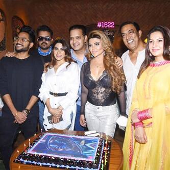 Rakhi Sawant hosts a Bigg Boss party; Nikki Tamboli, Jaan Kumar Sanu, Vikas Gupta and others reunite; winner Rubina Dilaik goes missing