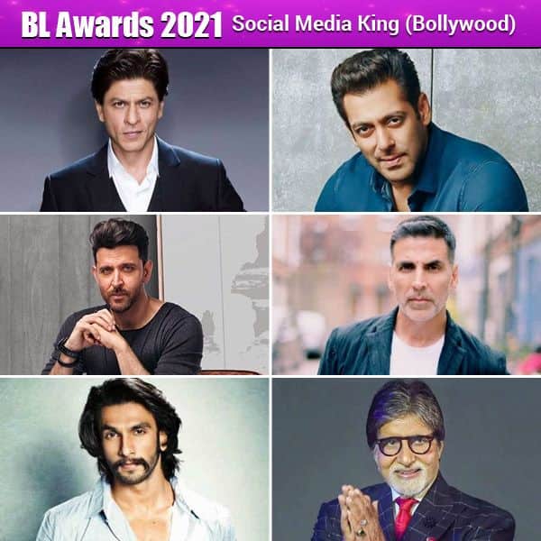 Bollywoodlife Com Awards 2021 Social Media King Vote For Shah Rukh Khan Salman Khan Hrithik Roshan Akshay Kumar And More