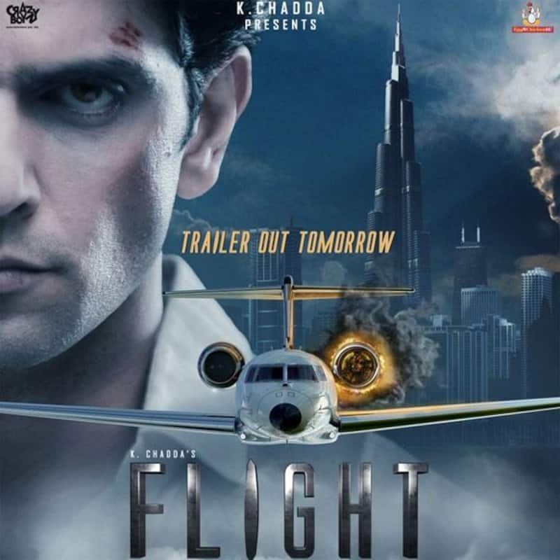 Flight new poster: Here's when the trailer of Mohit Chaddha, Shibani Bedi's mid-air rescue mission film will be out