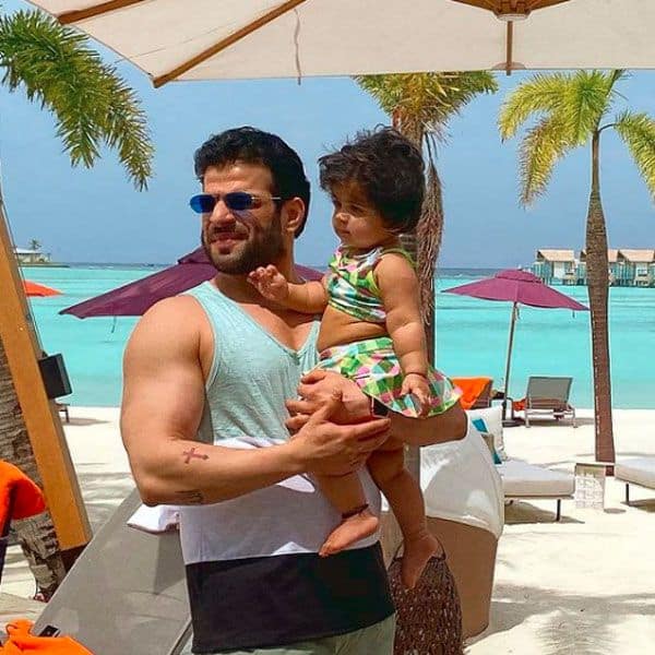 Karan Patel with daughter Mehr
