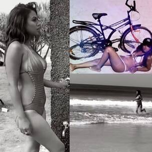 Nia Sharma sizzles in a teeny-weeny bikini while chilling on Lana Del Rey's 13 Beaches song — watch video