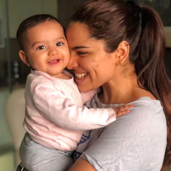 Shikha Singh with daughter Alayna