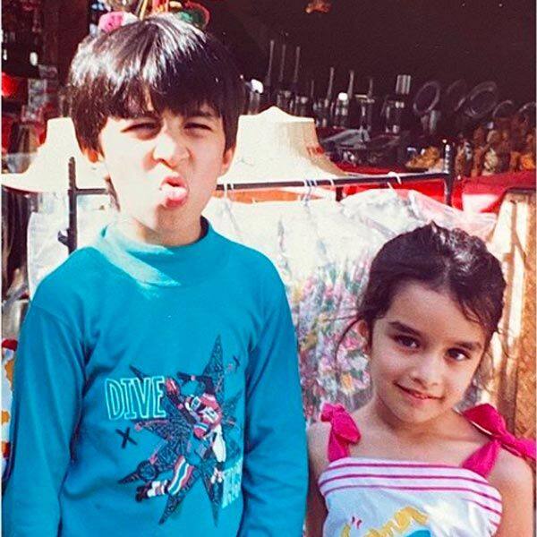 Shraddha Kapoor with Siddhant Kapoor