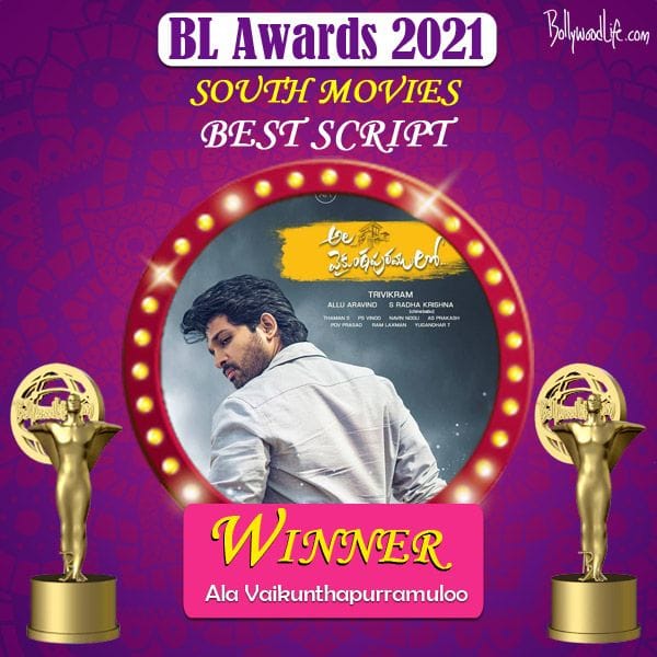 Best Script - Ala Vaikunthapurramuloo