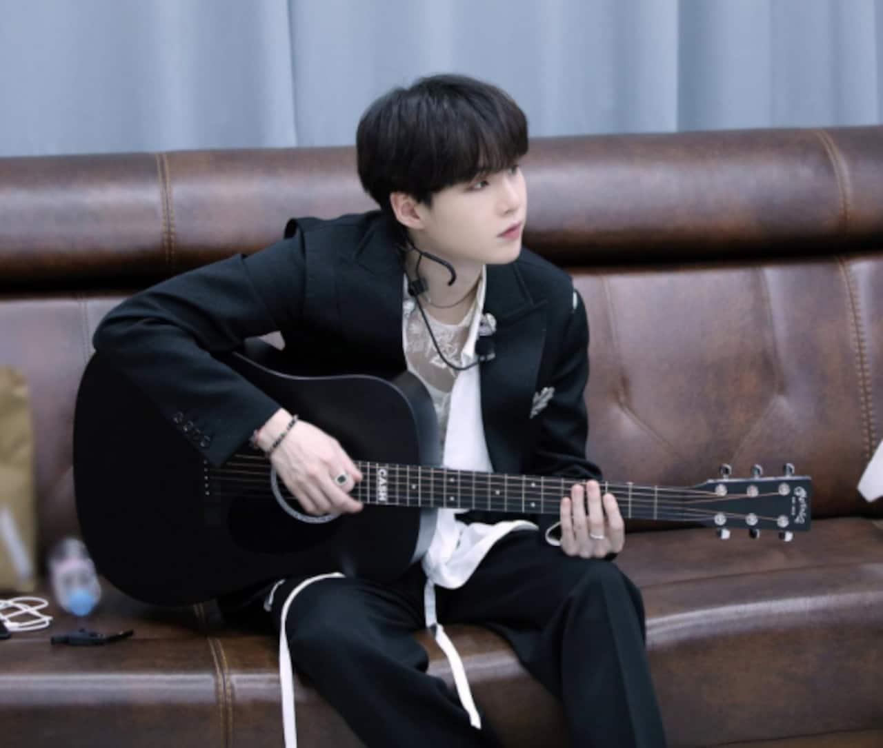 BTS: Suga gives the cutest expression as his band mates surprise him ...