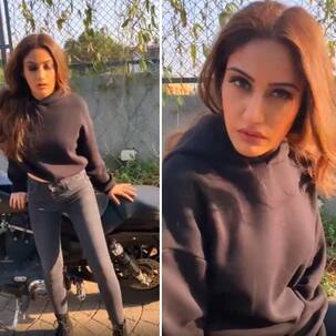 Surbhi Chandna ने सेक्सी अंदाज में दिया बाइक संग पोज, Naagin 5 खत्म होने के बाद यूं कर रही हैं टाइमपास