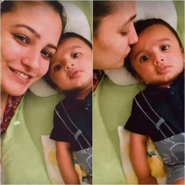 Anita Hassanandani shares an awwdorable moment with son Aaravv that will surely melt your heart