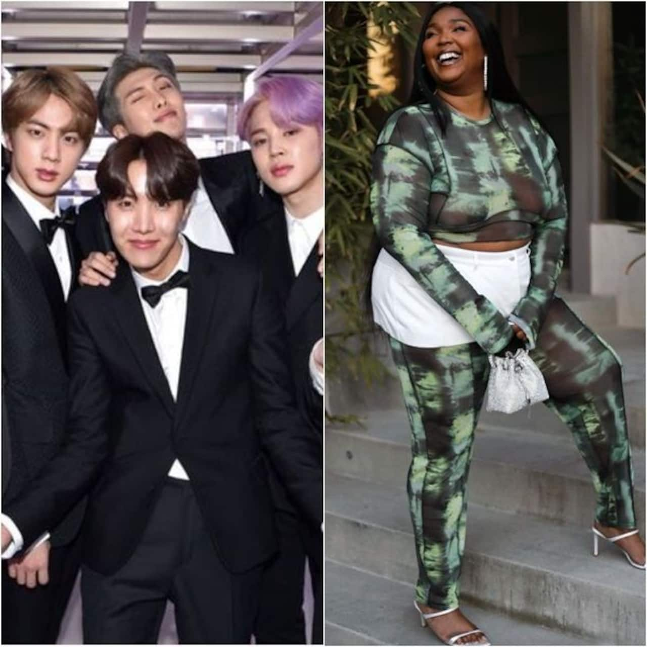 Who Does Lizzo Love Among Jin Suga J Hope Rm Jimin V And Jungkook