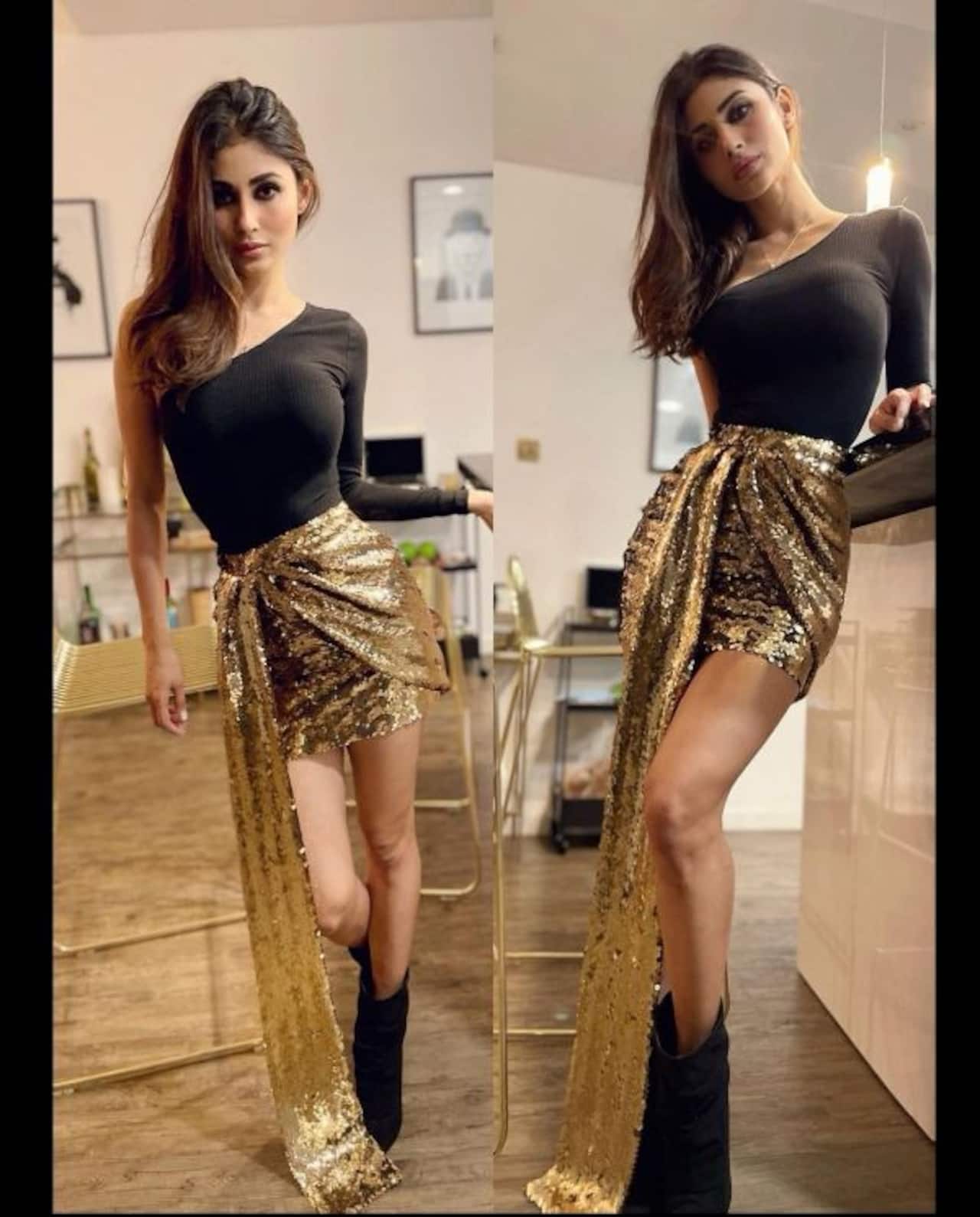 Guess The Price: Mouni Roy’s shimmering golden skirt is costlier than a basic Apple iPad