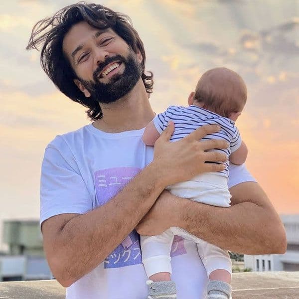 Doting father