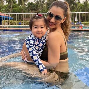 Meri Aashiqui Tum Se Hi actress Smriti Khanna poses in a bikini with her baby girl, Anayka, and we can't decide who's cuter