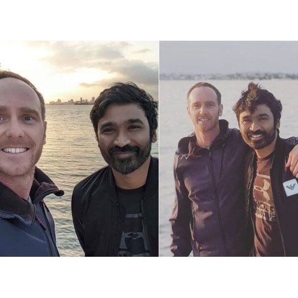 Chris Evans drops a BTS photo from Dhanush starrer 'The Gray Man