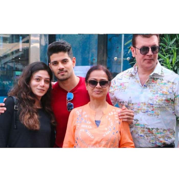 Aditya Pancholi and Sana Pancholi