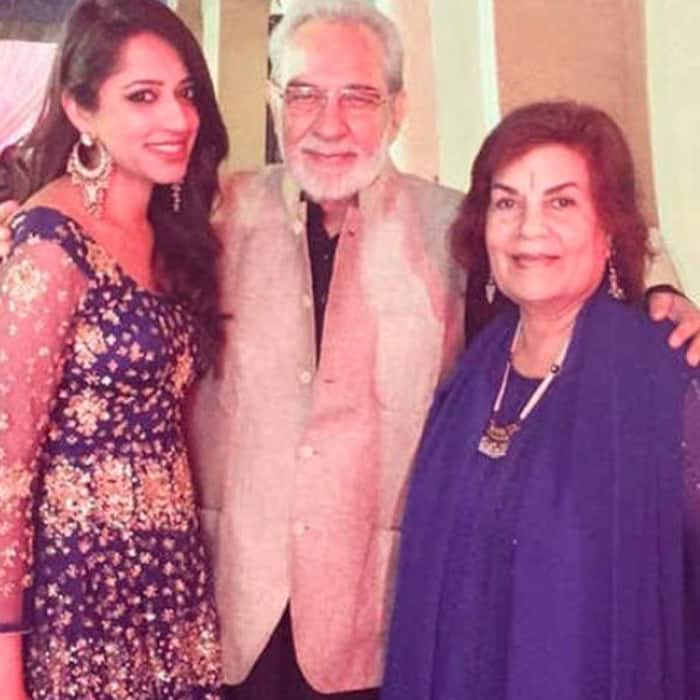 Kulbhushan Kharbanda and Shruti Kharbanda