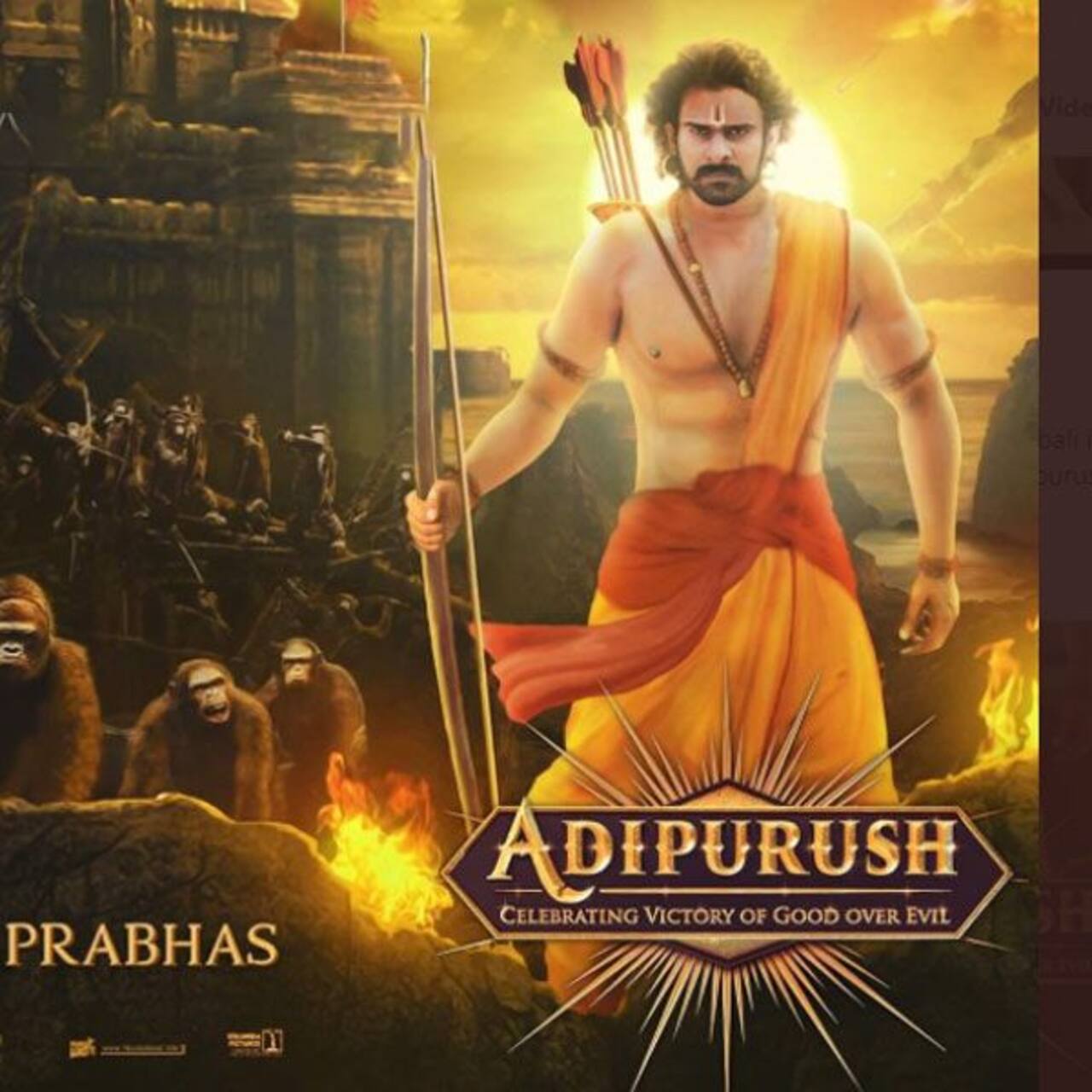Adipurush: On Ram Navami, Prabhas fans flood social media with fan-made  edits of the superstar as Lord Ram — view pics