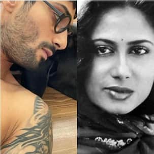 Actor Prateik Babbar tattoos mother Smita Patil’s name on his chest along with the infinity symbol — view pic