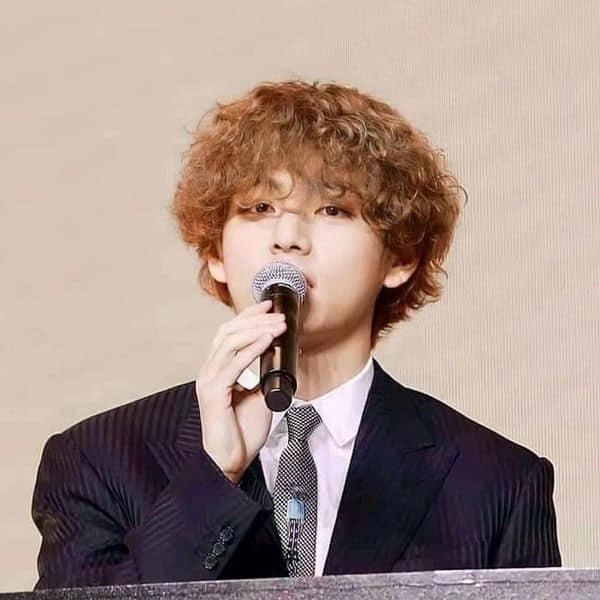 These Low Quality Photos Prove Curly Haired BTS V Is Superior  Koreaboo