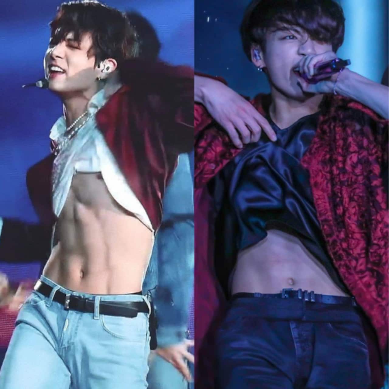 Bts Jungkook Loves To Flaunt His Abs On Stage And We Aint Complaining View Pics 