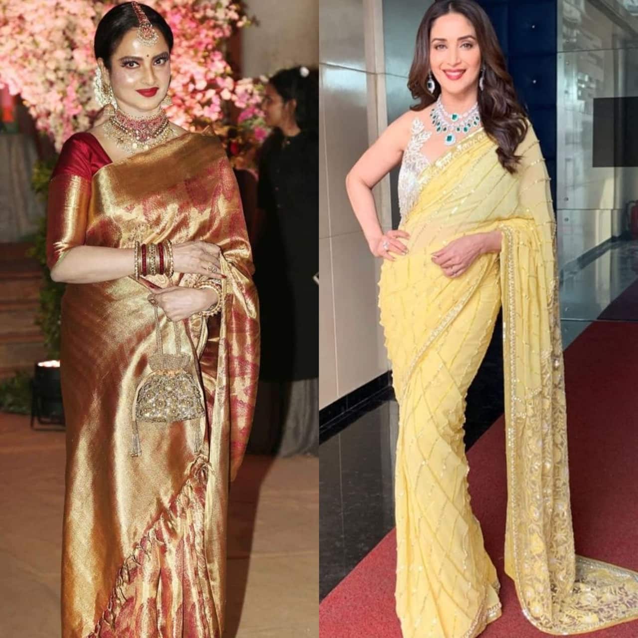 From Rekha to Madhuri Dixit: These ageless beauties of Bollywood look ...