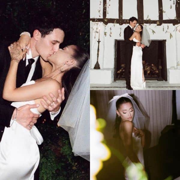 Ariana Grande Shares Intimate Wedding Pictures With Husband Dalton Gomez View Inside Pics
