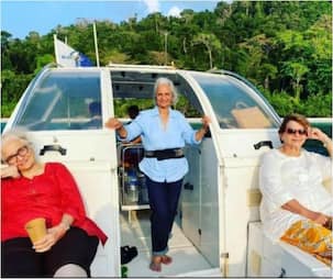 Waheeda Rehman, Asha Parekh and Helen's vacation picture from the Andamans has the Dil Chahta Hai vibe