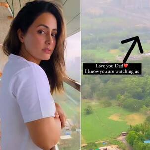 Hina Khan ने शेयर किया इमोशनल वीडियो, पापा रोज से यूं करती हैं मुलाकात