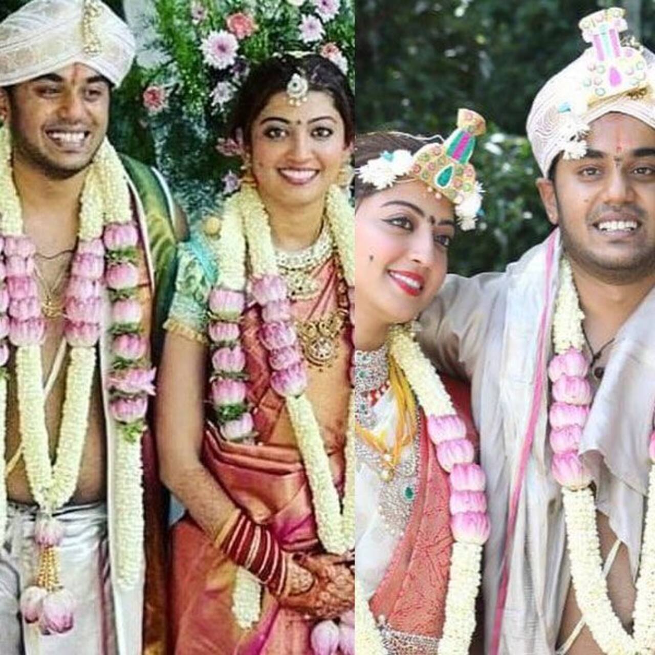 Pranitha Subhash is now a married woman! Fans express surprise as pics of  her hush-hush wedding go viral
