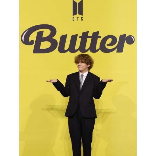 Bts S V Aka Kim Taehyung Debuts Permed Hair At Butter S Press Con And Army Are Going Barmy Over His New Look View Pics