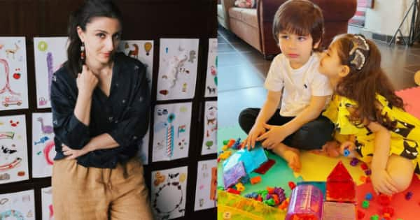 Soha Ali Khan, Kunal Kemmu and Inaaya Naumi Kemmu’s home is where art ...