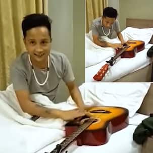 Pawandeep Rajan ने गिटार को ढोलक की तरह बजाकर दिया शानदार म्यूजिक, फैंस ने पूछा- 'Arunita Kanjilal ने रिकॉर्ड किया वीडियो?'