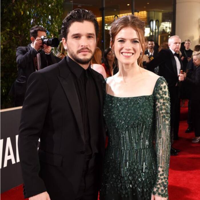Rose Leslie-Kit Harington