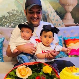 Kapil Sharma shares first picture of son Trishaan with daughter Anayra on 'public demand'; wishes Father's Day in the most adorable way