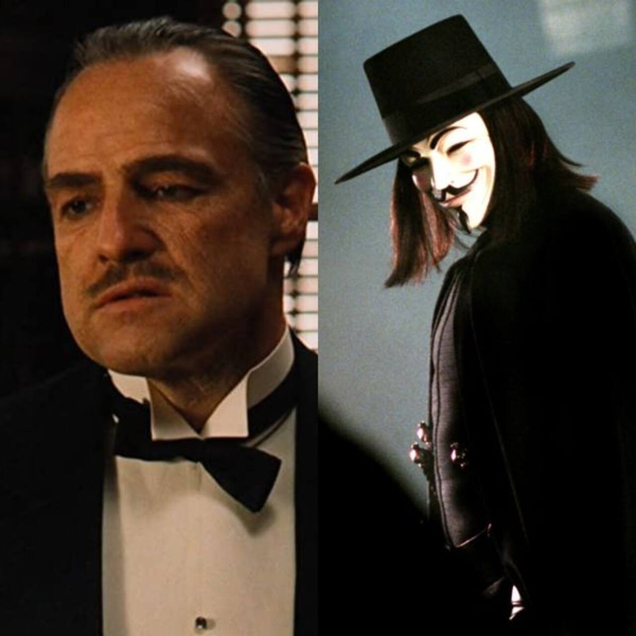 BL From The Godfather to V For Vendetta; here’s a list of