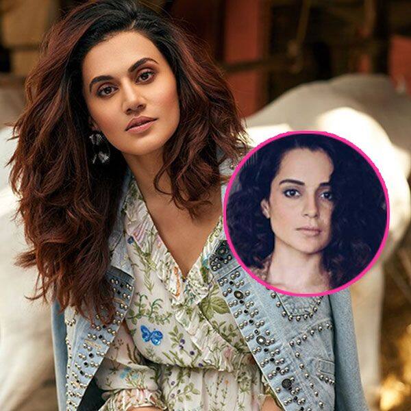 Kangana Ranaut Reacts To Taapsee Pannu's 'irrelevant' Remark; Says 'aaj ...