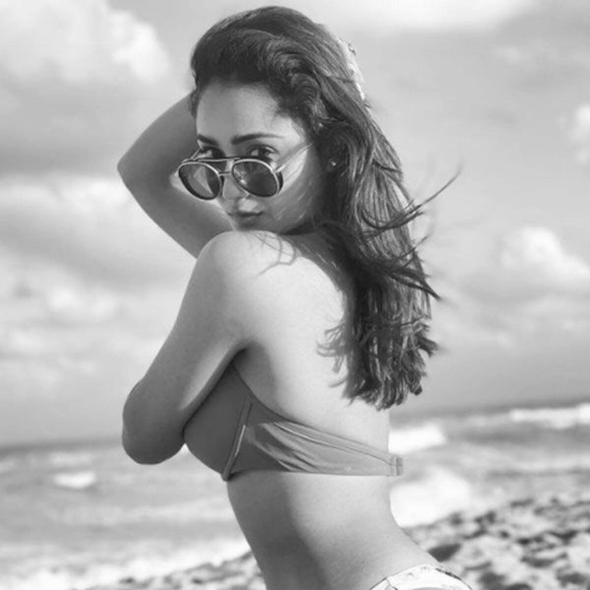 Aashram actress Tridha Choudhury's recent bikini pics will leave you mesmerised