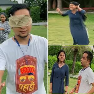 Indian Idol 12: आंख बंद करके Arunita Kanjilal के पीछे पड़ गए Pawandeep Rajan, चारों ओर भागती नजर आईं सिंगर