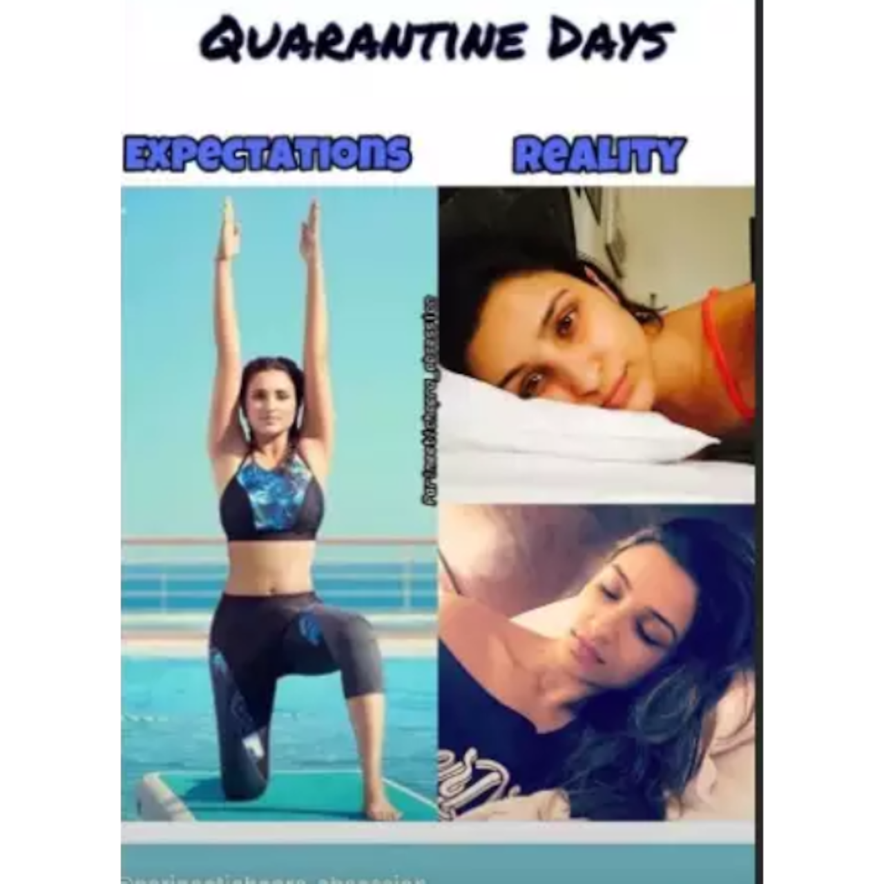 Deepika Padukone Priyanka Chopra And 4 Other Actresses Expectations V S Reality Posts Are Oh