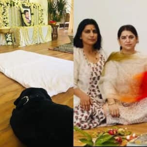 Sushant Singh Rajput's sister Priyanka shares pictures from his prayer meet; the sight of his pet Fudge will break your heart