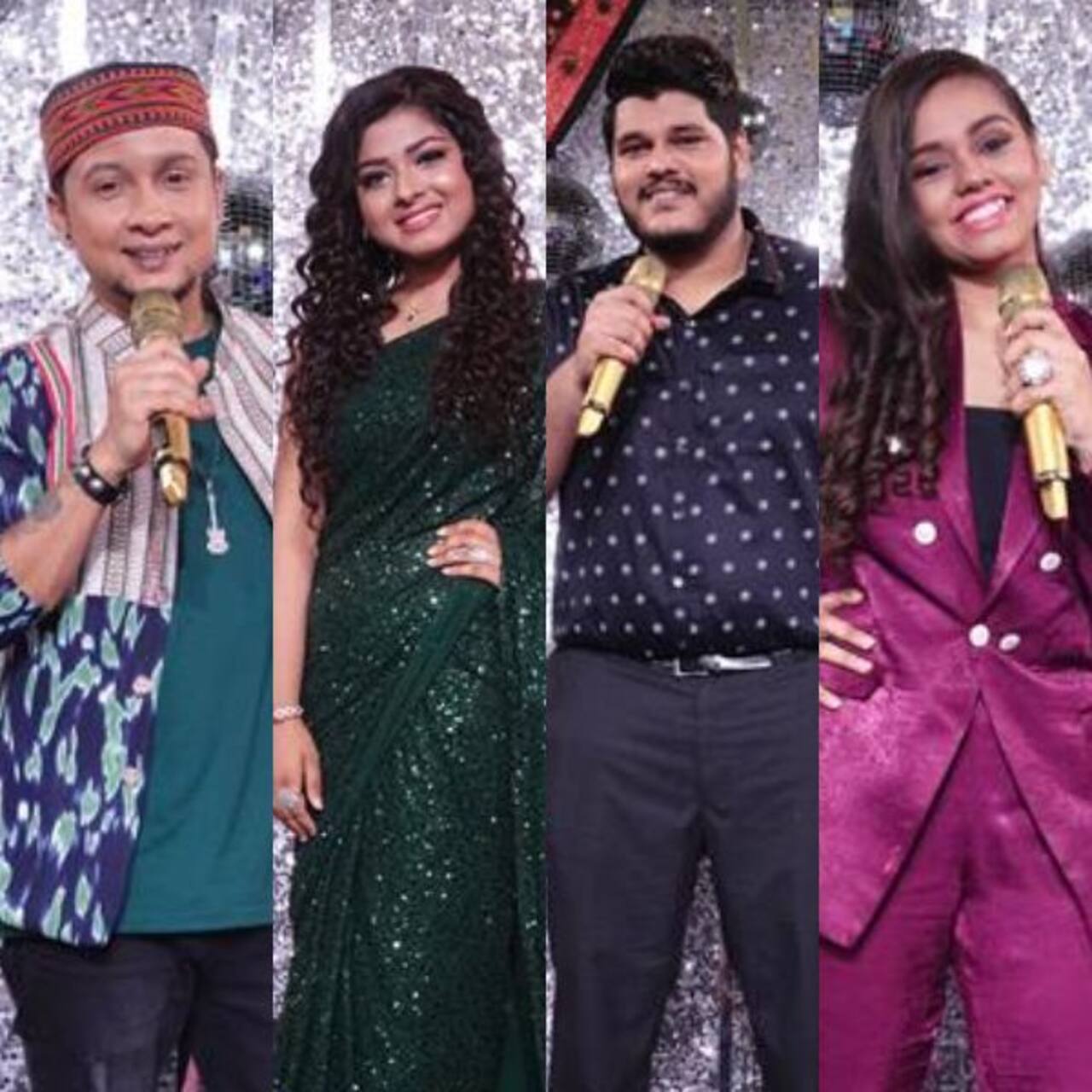 Indian Idol 12 Top 4 finalists Pawandeep Rajan, Arunita Kanjilal