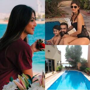 Inside pictures of Raj Kundra and Shilpa Shetty’s vacation home in Dubai has a private beach, heated swimming pool and other exotic things